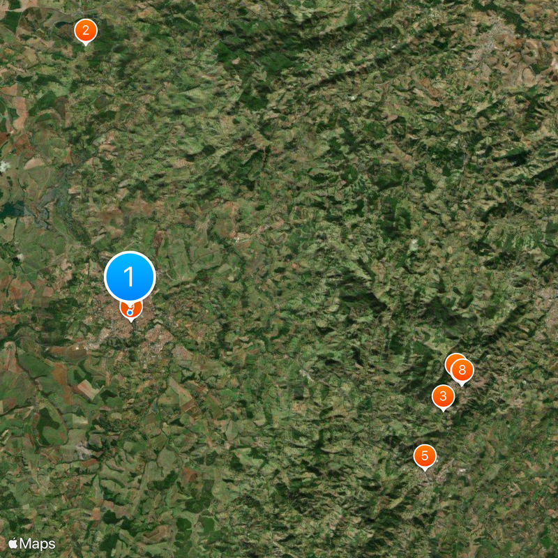 Itapira Map