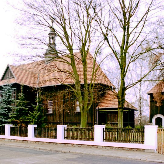 All Saints church in Chludowo