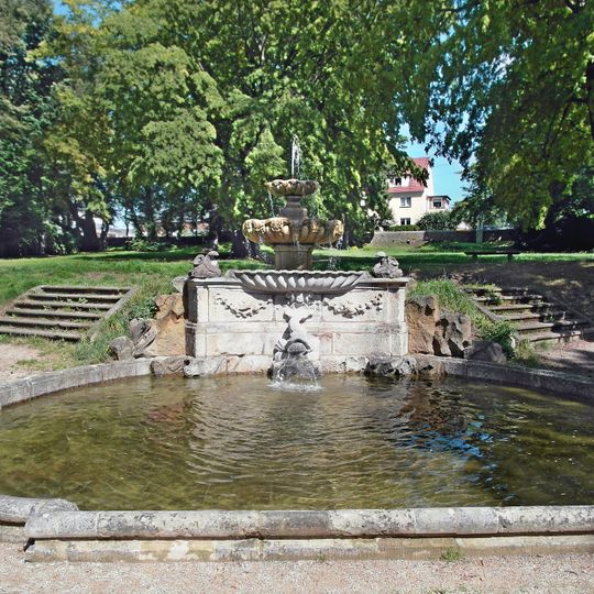 Brunnen im Gönnsdorfer Park