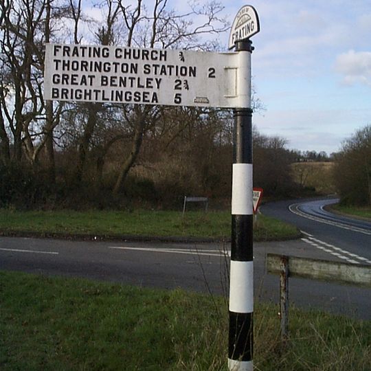 Guide Post  Guide Post On Eastern Verge