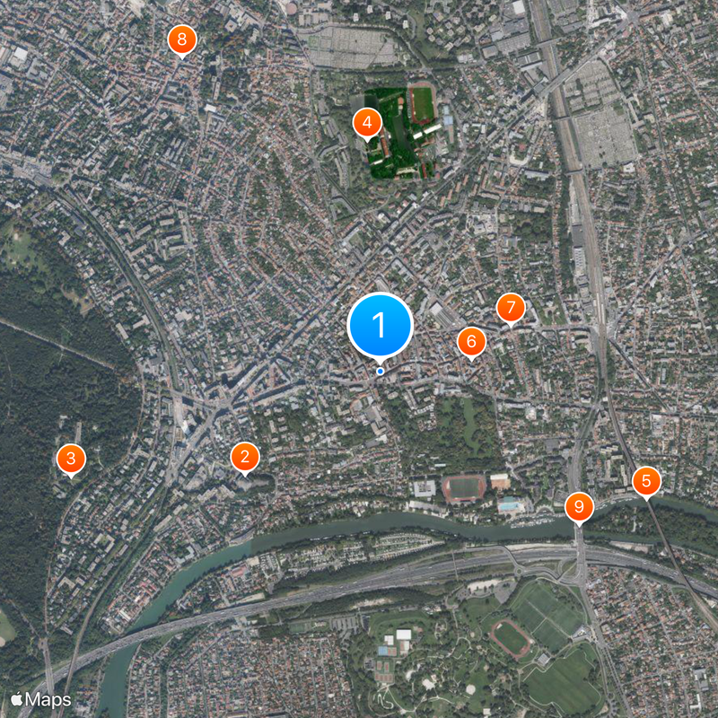 Nogent-sur-Marne Mapa