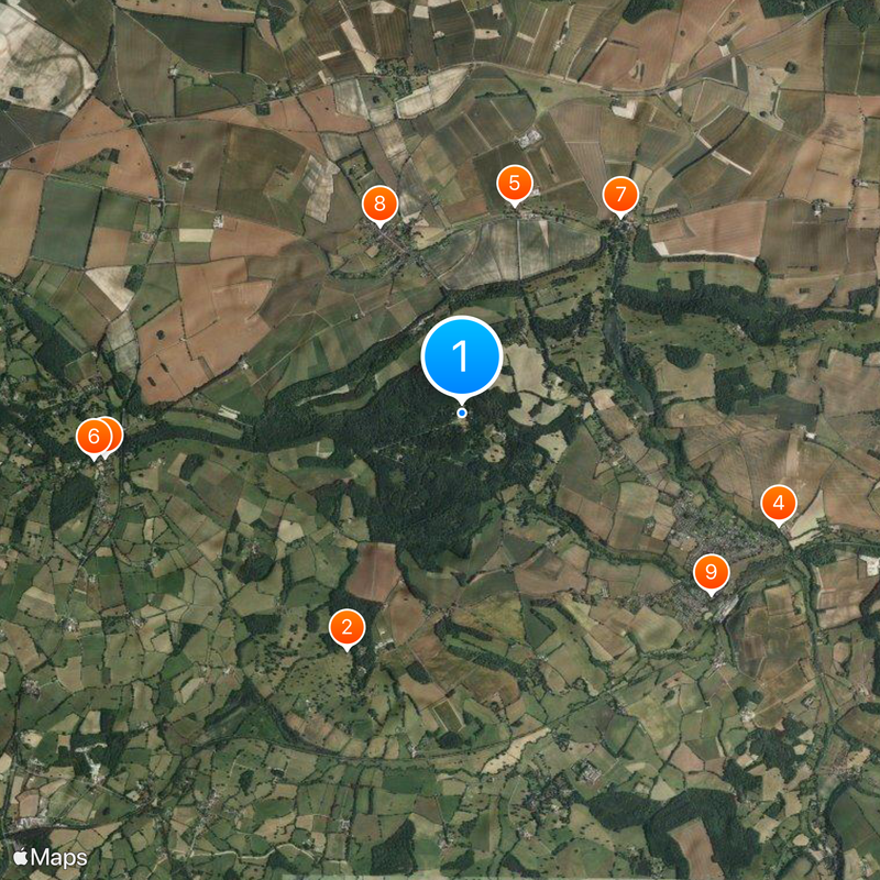 Fonthill Abbey Mappa