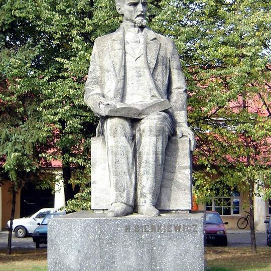 Henryk Sienkiewicz monument in Częstochowa