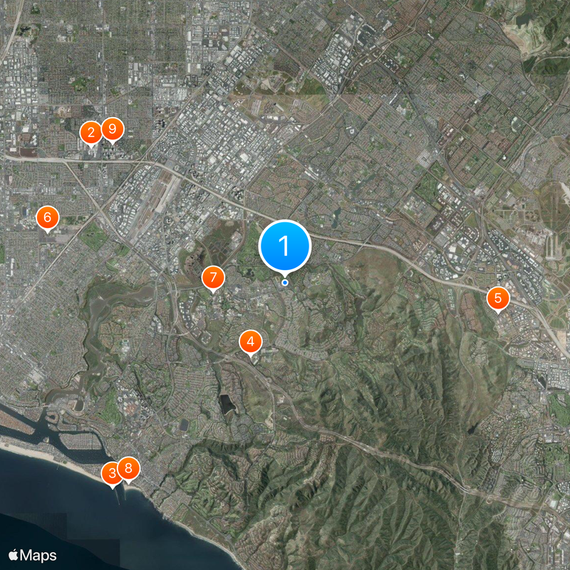 University High School Map