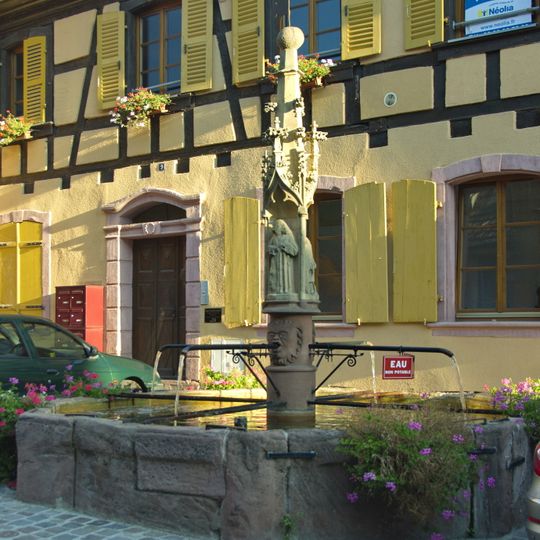 Fontaine gothique de Beblenheim