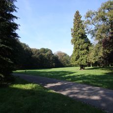 Park pałacowy, Rakoniewice-Zamek