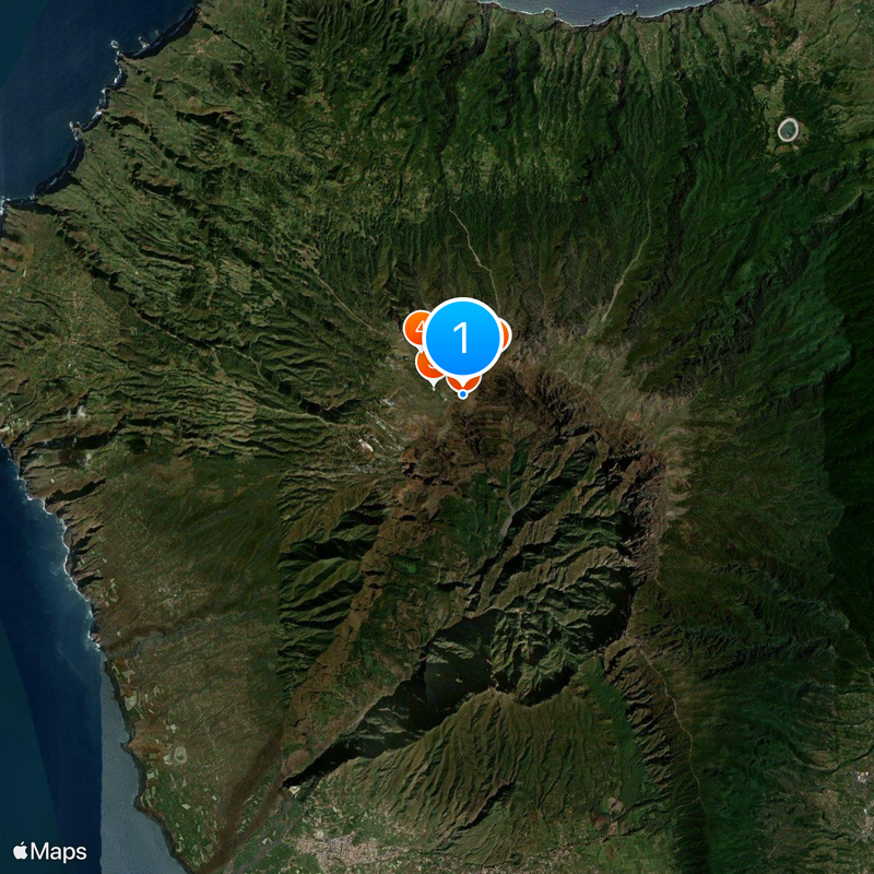 Roque de los Muchachos Kaart