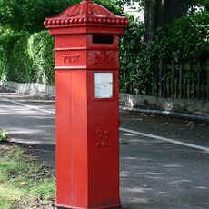 Pillar Box At Junction With Queens Road