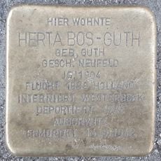 Stolperstein dedicated to Herta Bos-Guth