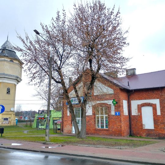 Kolejowa wieża ciśnień w Otwocku