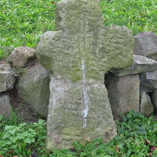 Smírčí kříž v obci Střížovice