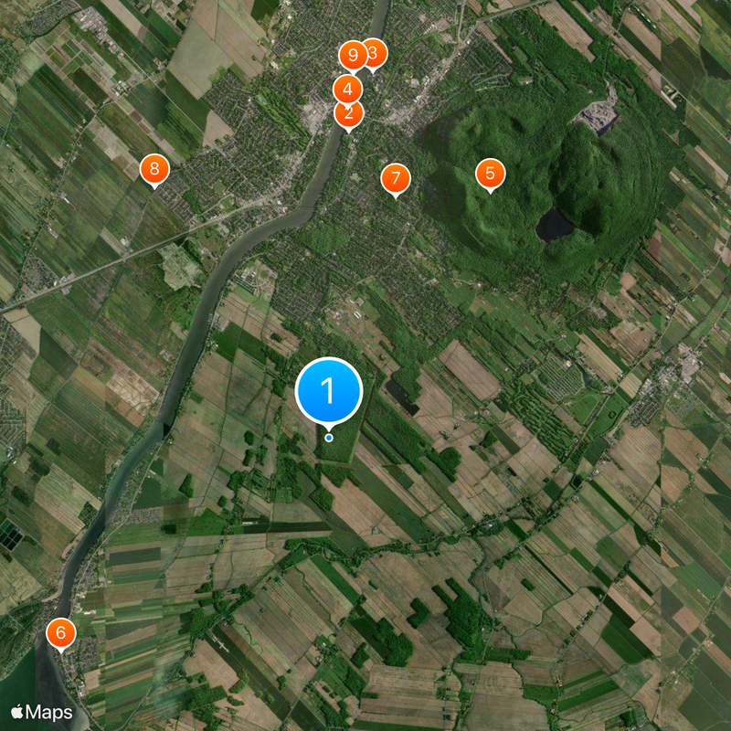 Chambly—Borduas Map