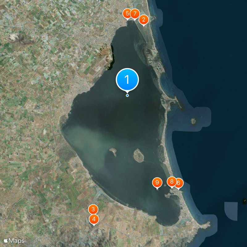Mar Menor Map