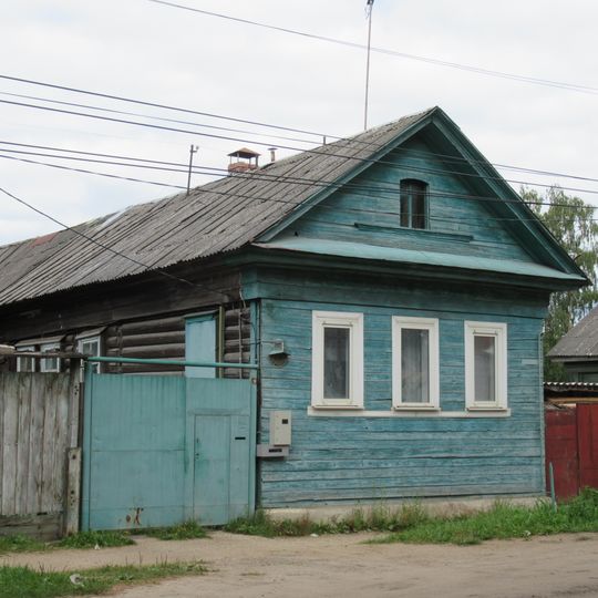 Жилой дом усадьбы Поляковых c воротами