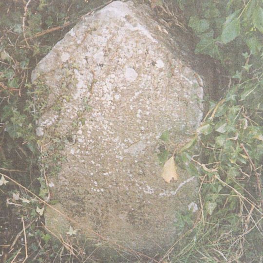 Milestone, a mile S of Somerton