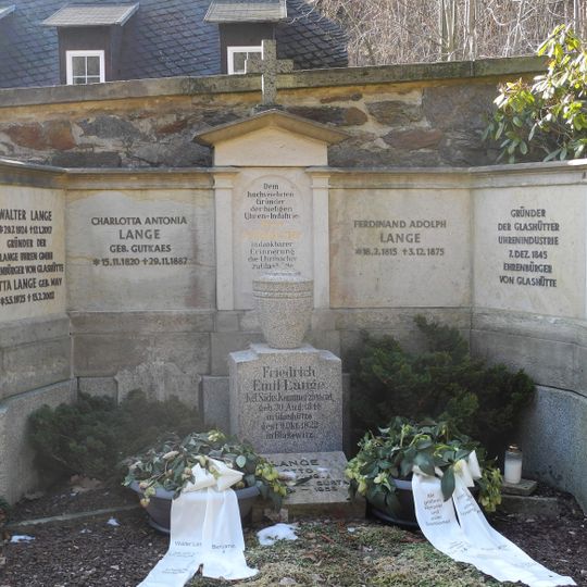 Cemetery in Glashütte