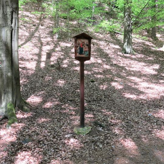 Obrázek VI. zastavení křížové cesty u Svojkova