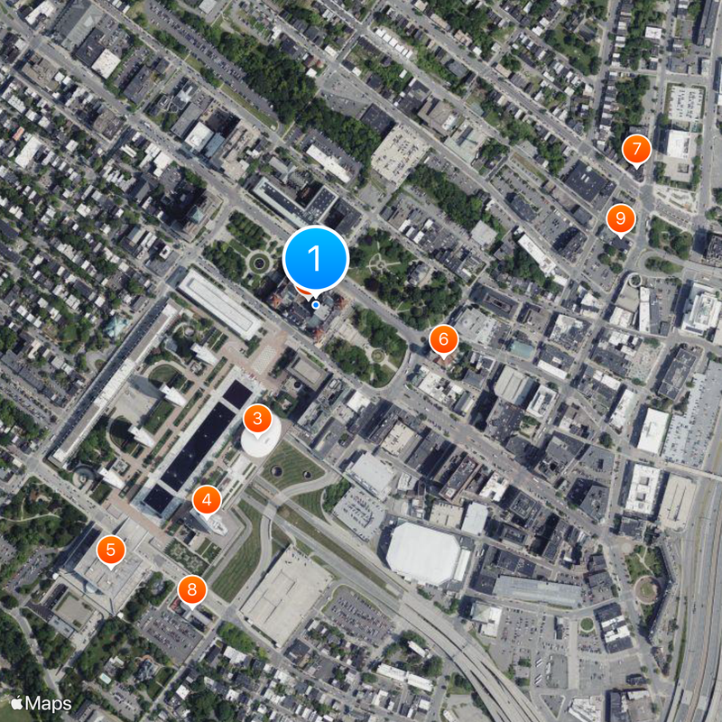 New York State Legislature Map