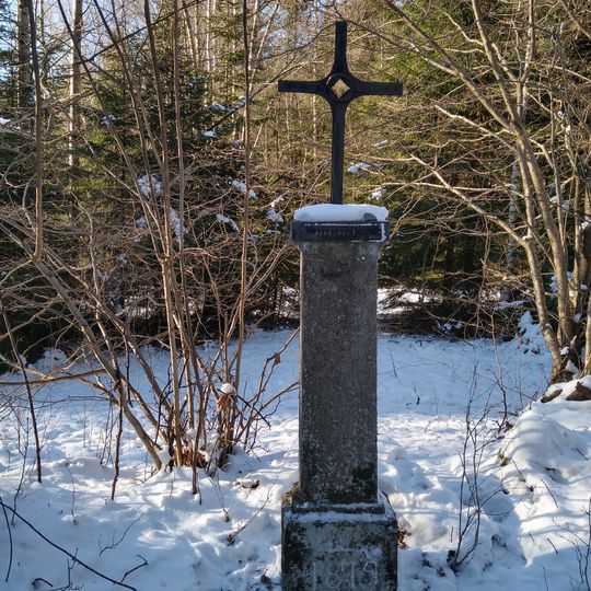 Kříž u bývalých Nových Hutí