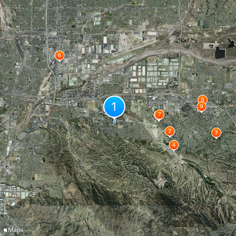 Loma Linda Map