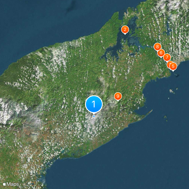 El Valle de Antón Map