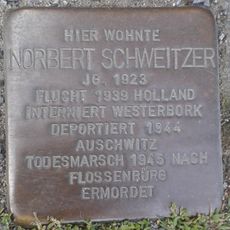 Stolperstein dedicated to Norbert Schweitzer