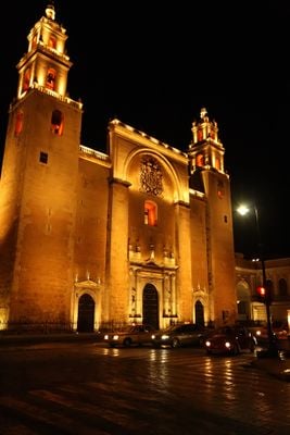 At night 1