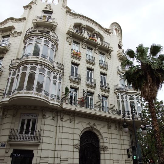 Casas Chapa at 65 Gran Via Marqués del Túria