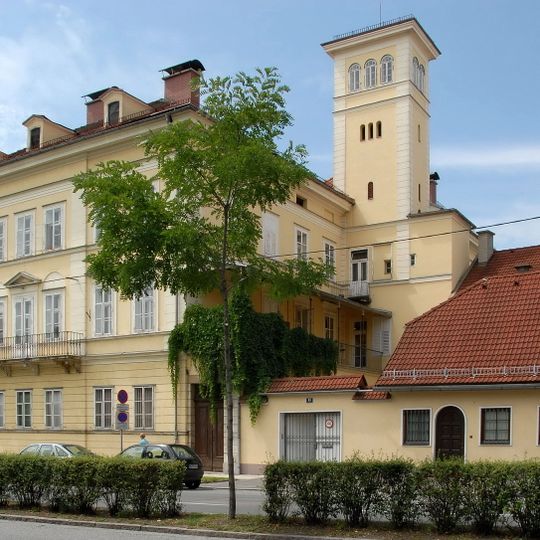 Wohnhaus samt Wirtschaftsgebäude, Wegkapelle und Gartenmauer