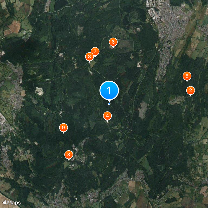 Forest of Dean Map
