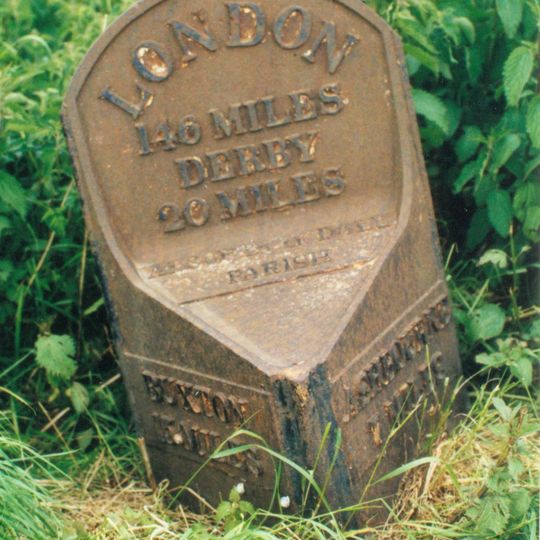 Mile Post 250 Yards North Of Junction With Liffs Road At Ngr 162 567