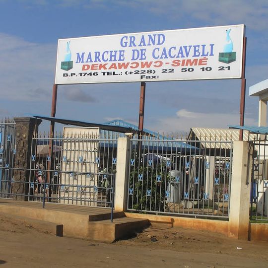 Marché de Cacavéli