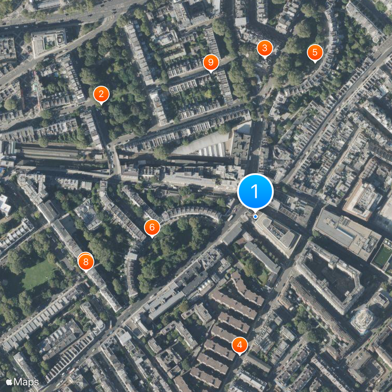 Michelin House Karte