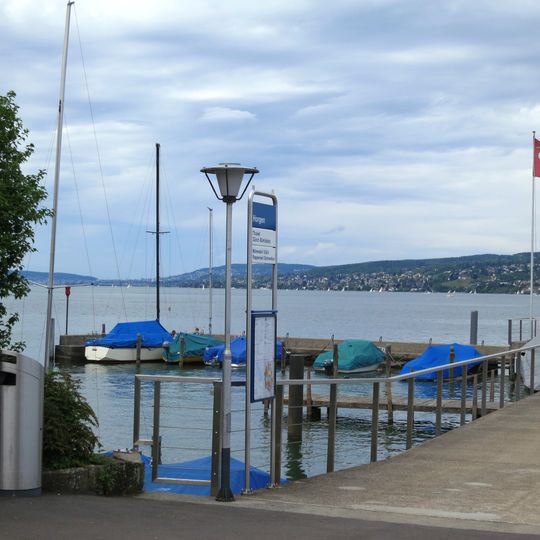 Neolithische Seeufersiedlung