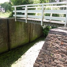 Damsluis bij werk aan de Daatselaar