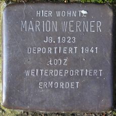 Stolperstein dedicated to Marion Werner