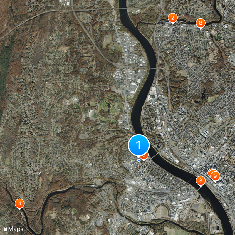West Springfield Map