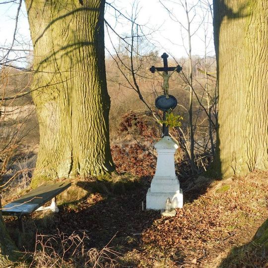 Kříž u silnice východně od Nového Rychnova