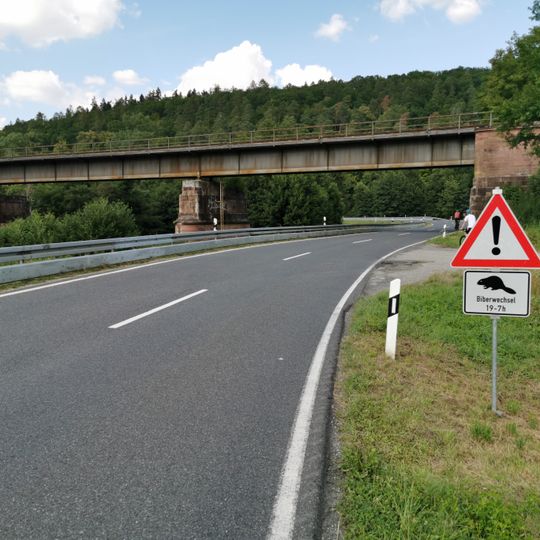 Eisenbahnbrücke Bronnbach