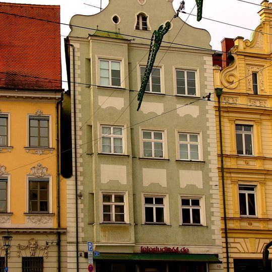 Bürgerhaus, 1774–1792 Wohnhaus des Orgelbauers Johann Andreas Stein
