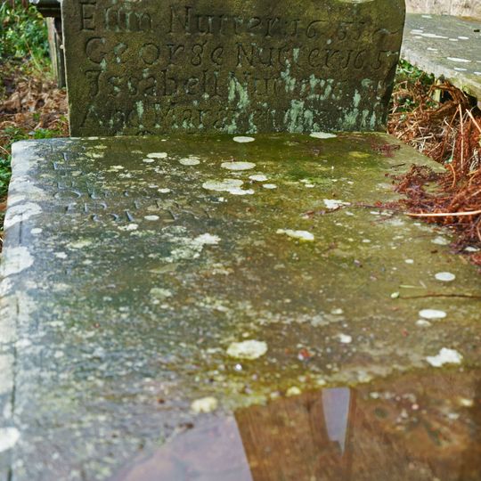 Nutter Headstone 2 Metres South Of Church Of St Mary