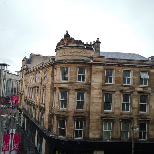 1, 3, 5, 7 Sauchiehall Street, Cleland Testimonial Building