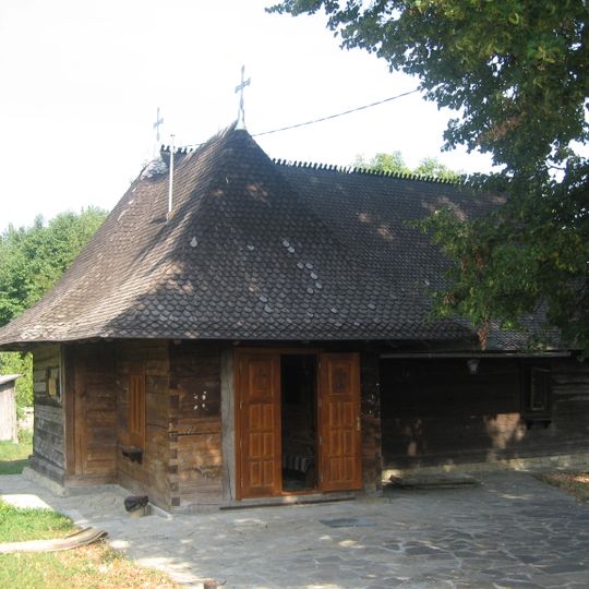 Wooden church in Adâncata, Suceava