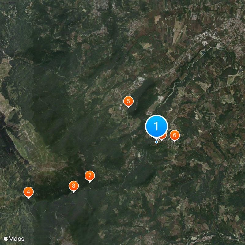 Civitella del Tronto Map