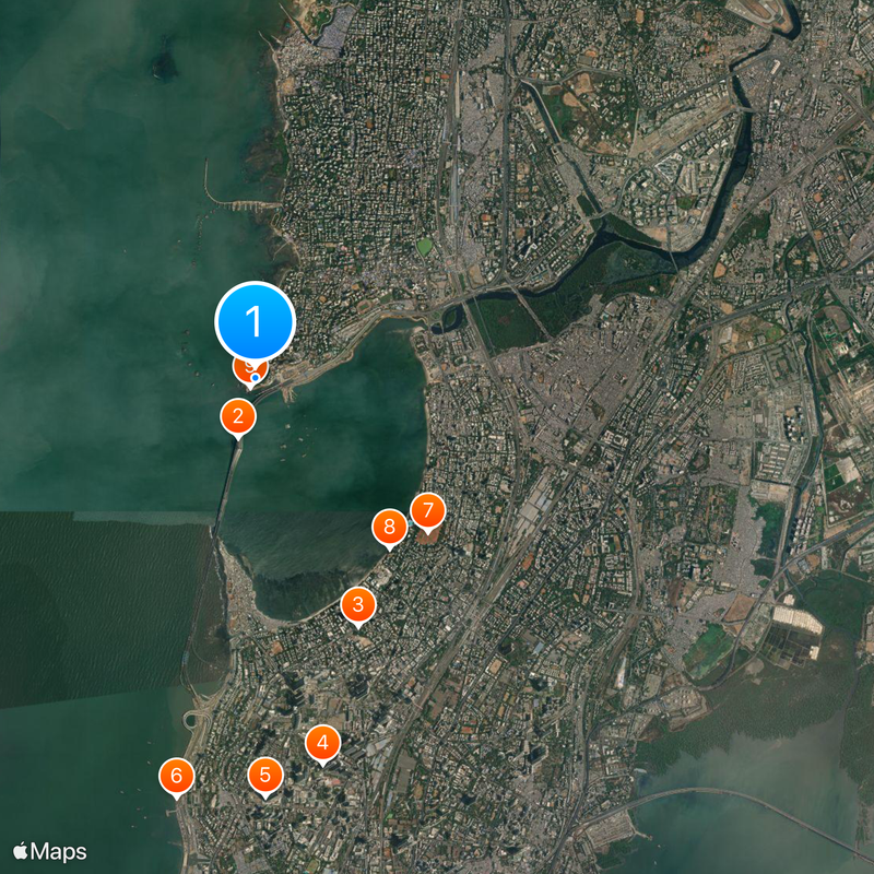 Bandstand Promenade Map