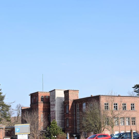 Cloth factory, Crimmitschauer Straße 52; 54; 56, Werdau