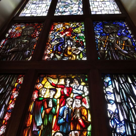 Gedenkramen in het Academiegebouw