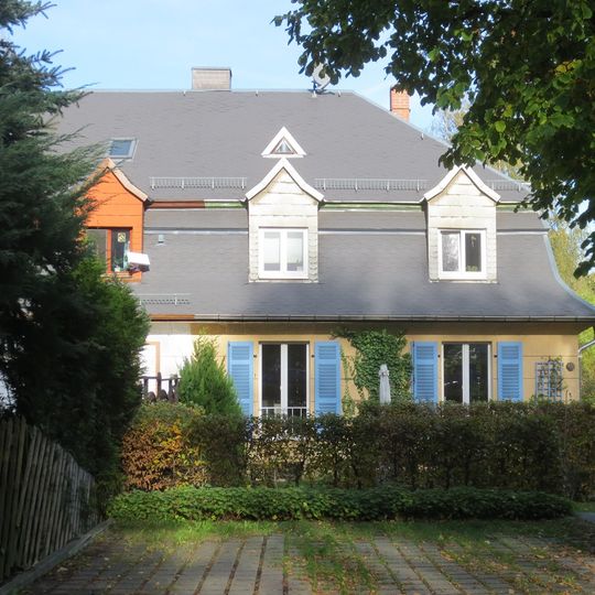 Doppelwohnhaus, Teil einer Kriegersiedlung Dorotheenstraße 44; 46