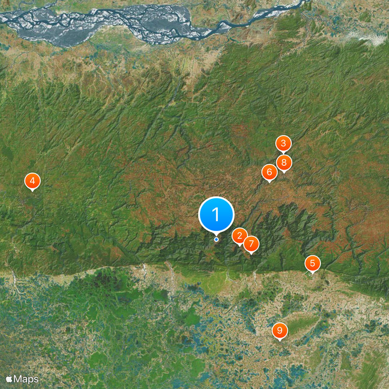Mawsynram block Map