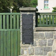 Pamětní deska lidí zabitých za heydrichiády v Klatovech